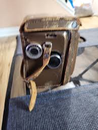 Rare Brown!! [Near MINT+++] Yashica A 120 6x6 TLR Twin Lens ...