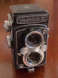Another Yashica-D - Down the Road