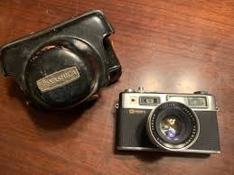 YASHICA ELECTRO 35 GSN CAMERA w. COLOR YASHINON DX F=45mm LENS & CASE W Film In | eBay