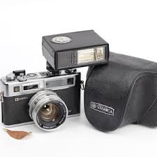 Yashica Electro 35 GSN Film Camera 35mm Vintage Film Camera W/ Yashica Flash - Etsy India