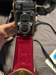 Vintage YASHIKA-MAT EM Copal-MXV Camera W/ Leather Case | eBay