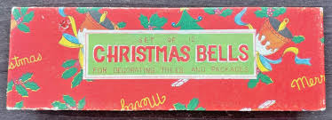 Vintage Japanese 1960s Ceramic Christmas Bells in original ...