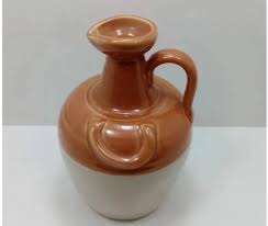 Antigua botella vasija de cerámica de whisky Ye Monks Alto ...