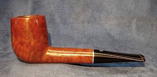 Lovely Winthrop Stout Billiard Aged Imported Briar Tobacco Pipe & Sleeve 1950s | eBay