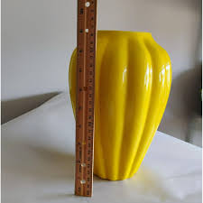 Vintage Freeman Mcfarlin Potteries Ceramic Vase, 9 Inch ...