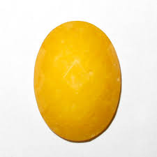 8pcs Lot Dyed Yellow Jade Oval Faceted Cabochon 18x13 Mm. (8 ...