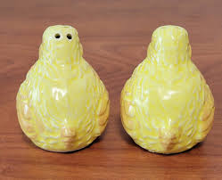 Vintage Lefton Yellow Chicks Salt Pepper Shakers, Chicken ...