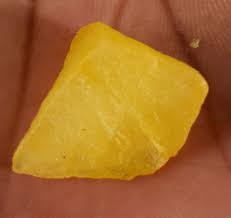 Yellow Sapphire Gemstone Rough Natural 19.50 Ct Certified ...