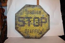 Vintage Traffic Signs | eBay