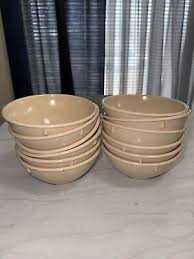 Kenro Vintage Melmac Bowls Set Of 12-Small 5 1/2” X 2”high. Beige Color. | eBay