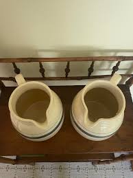 A Roseville Creamware Venetian Pitcher | Chairish