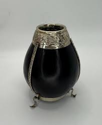 Traditional Yerba Mate Gourd, Commonly Used for Drinking ...