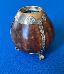 Rare Vintage ARGENTINA Silver Strapped/rimmed Pedestal Base Figural HORSE Theme Yerba Mate Gourd Cup W/rosamonte Bombilla Straw - Etsy