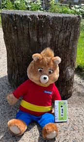 Vtg TEDDY RUXPIN Casette Playing Story Telling Plush Bear ...