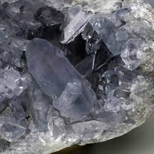 Blue Celestite Geode From Madagascar - Astro West