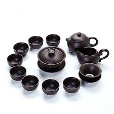 Complete Tea Set Porcelain/yixing Zisha Tea Pot Kungfu ...