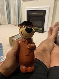 Vintage Knickerbocker Yogi Bear 9 inch Coin Bank Hannah ...