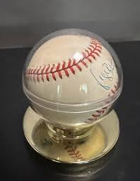 Gerald Butt SIGNED Autographed Baseball New York ...