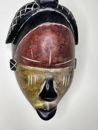 Yombe Mask Congo Drc Zaire Tribal Art African Old African 12 ...