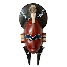 African Wall Mask 'Senufo Monkey Mask' | Handmade: A Global ...