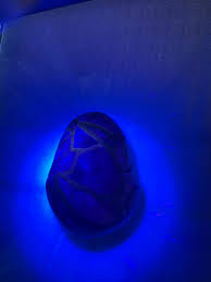 Septarian Crystal Egg Free Form Polished Half UV Reactive Stunning Geode Oval Healing Druzy - Etsy Australia