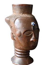 Kuba Anthropomorphic Palm Wine Cup, 19th century ...