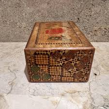 Vintage Japanese Wood Himitsu Bako Puzzle Box at 1stDibs