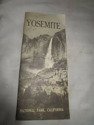 Vintage Revised 1961 Yosemite Valley Pamphlet and Map in Great Shape 31 pages | eBay