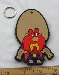 Yosemite Sam b Warner Brothers rubber vintage 1990s keychain ...