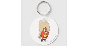 Yosemite Sam Hands on Hips Keychain | Zazzle