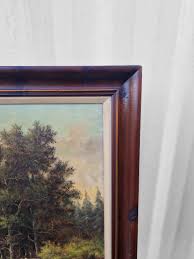 Signed Antique Dutch Oil on Canvas of a Country Scene - Etsy