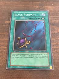 Yu-Gi-Oh Black Pendant SDP-025 Super Rare 1st Edition Lp | eBay