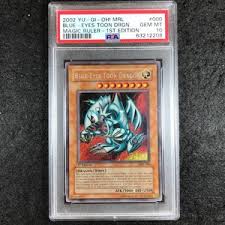 Blue Eyes Toon Dragon Mrl 1st Psa 10 for sale | eBay