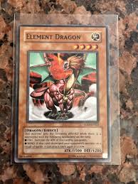 Yu-Gi-Oh - Trading Card - Effect Monster - Element Dragon ...