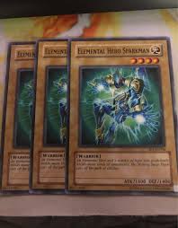 Yugioh elemental hero sparkman x3 Konami | Mercari