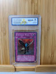 2003 Upper Deck Yu-Gi-Oh-Gryphon Wing Holofoil. Super Rare! WCG Gem Mint 10 | eBay