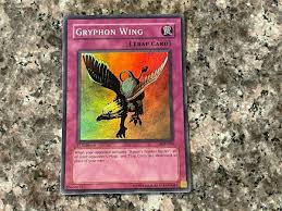 Gryphon Wing - 1st Edition Super Rare Yu-Gi-Oh! Card from SDP! Classic! | eBay