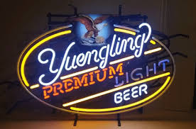 Yuengling Premium Light Beer Sequencing Neon Sign