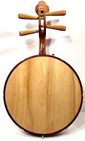 Vintage circuitbent Chinese Moon Lute Yue Qin Asian Banjo ...