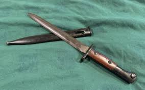 Vintage Belgian FN49 Bayonet W/Scabbard. | eBay