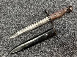 Sold at Auction: WW2 British No.5 MKI Bayonet with fullered ...