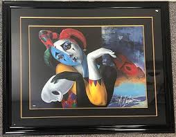 Manoukian Martiros Silkscreen Passionate Dreams