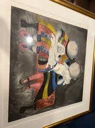 Chien Et Chat I” Signed Lithograph Painting Graciela Rodó Boulanger for Sale in South Windsor, CT - OfferUp