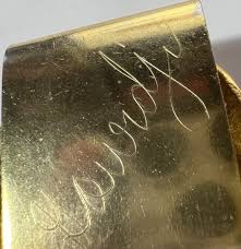 VINTAGE JOSEPH GOURDJI BRONZE FACE SCULPTURE CLIP BROOCH ...