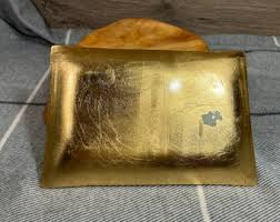 Preloved Glass Black Trinket Tray With Tropical Flowers ...