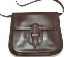 Vintage Leather Bag Yves Saint Laurent, Vintage Bag, Gift for ...