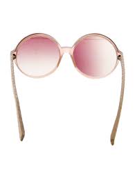 Linda Farrow Round Tinted Sunglasses - Neutrals Sunglasses, Accessories - LNF24523 | The RealReal