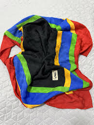 YSL Yves Saint Laurent Authentic Geometric Multicolor 100 ...