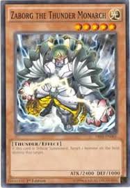 Zaborg the Thunder Monarch - Structure Deck: Emperor of ...