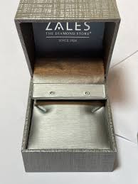 NEW~ZALES Jewelers EMPTY Clamshell Necklace/Earrings/Ring ...